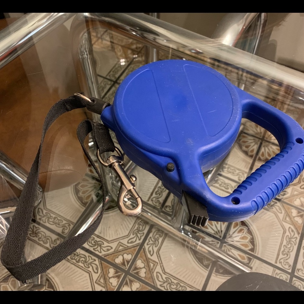 Dog blue Pull leash